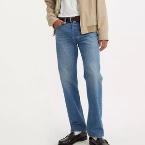 Levi's Medium Wash 501 Original Fit Men's Jeans